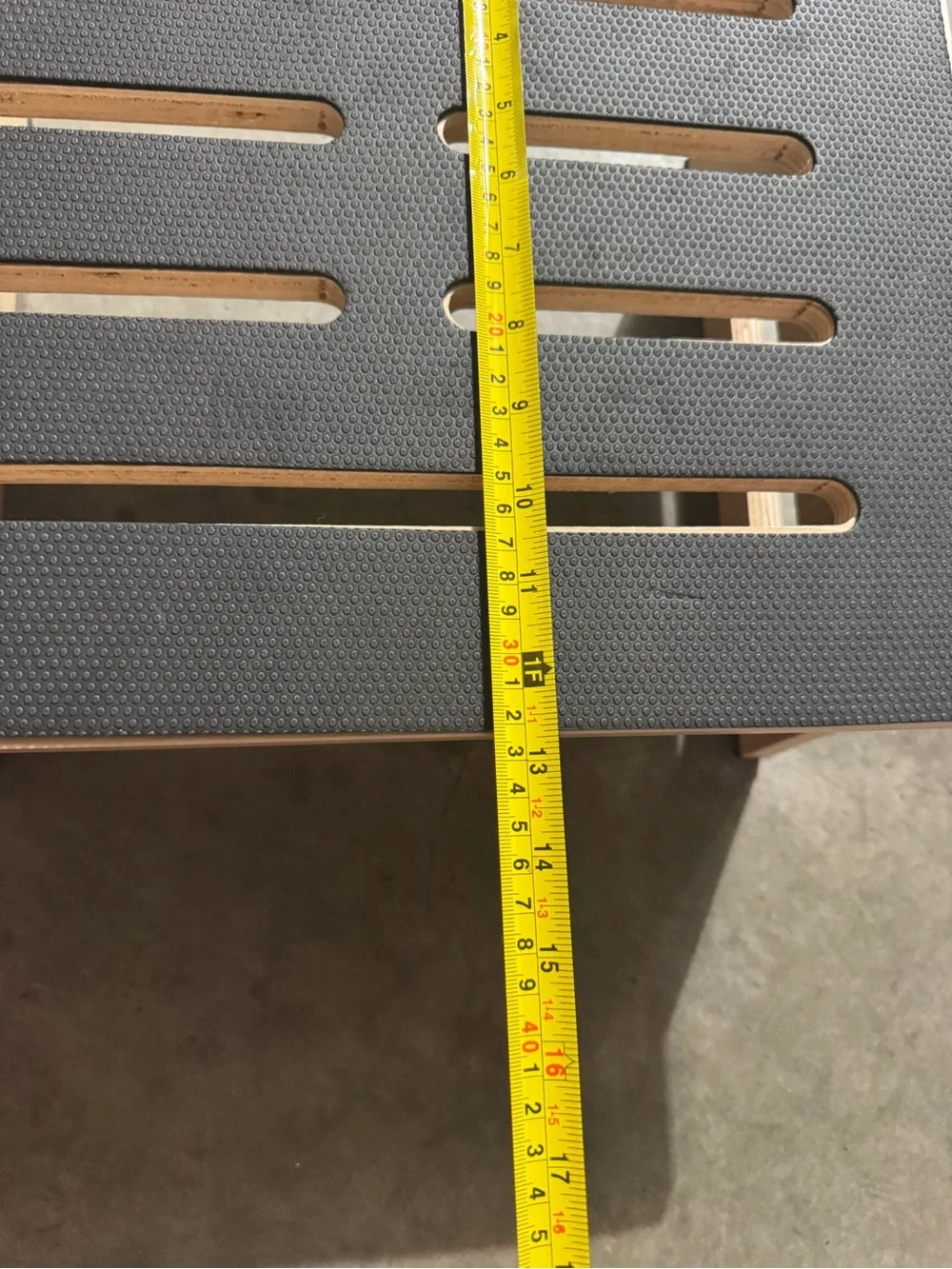 Wooden Step Stool with Non-Slip Grip ~450 lbs carrying capacity
